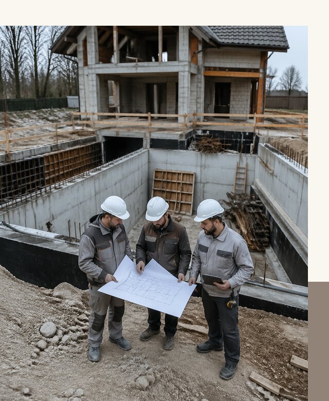 Проектирование и строительство домов с подвалом под ключ в Кронштадте