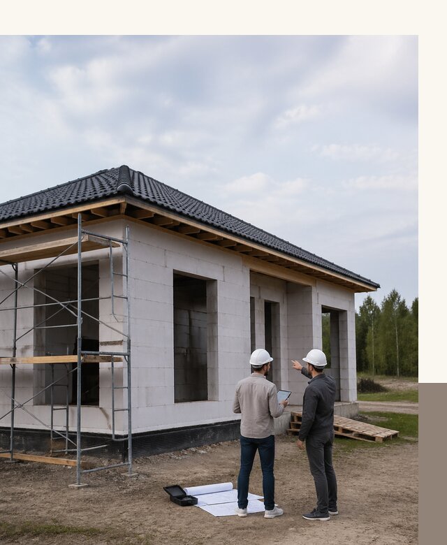 Проектирование одноэтажных домов из газобетона в Кронштадте
